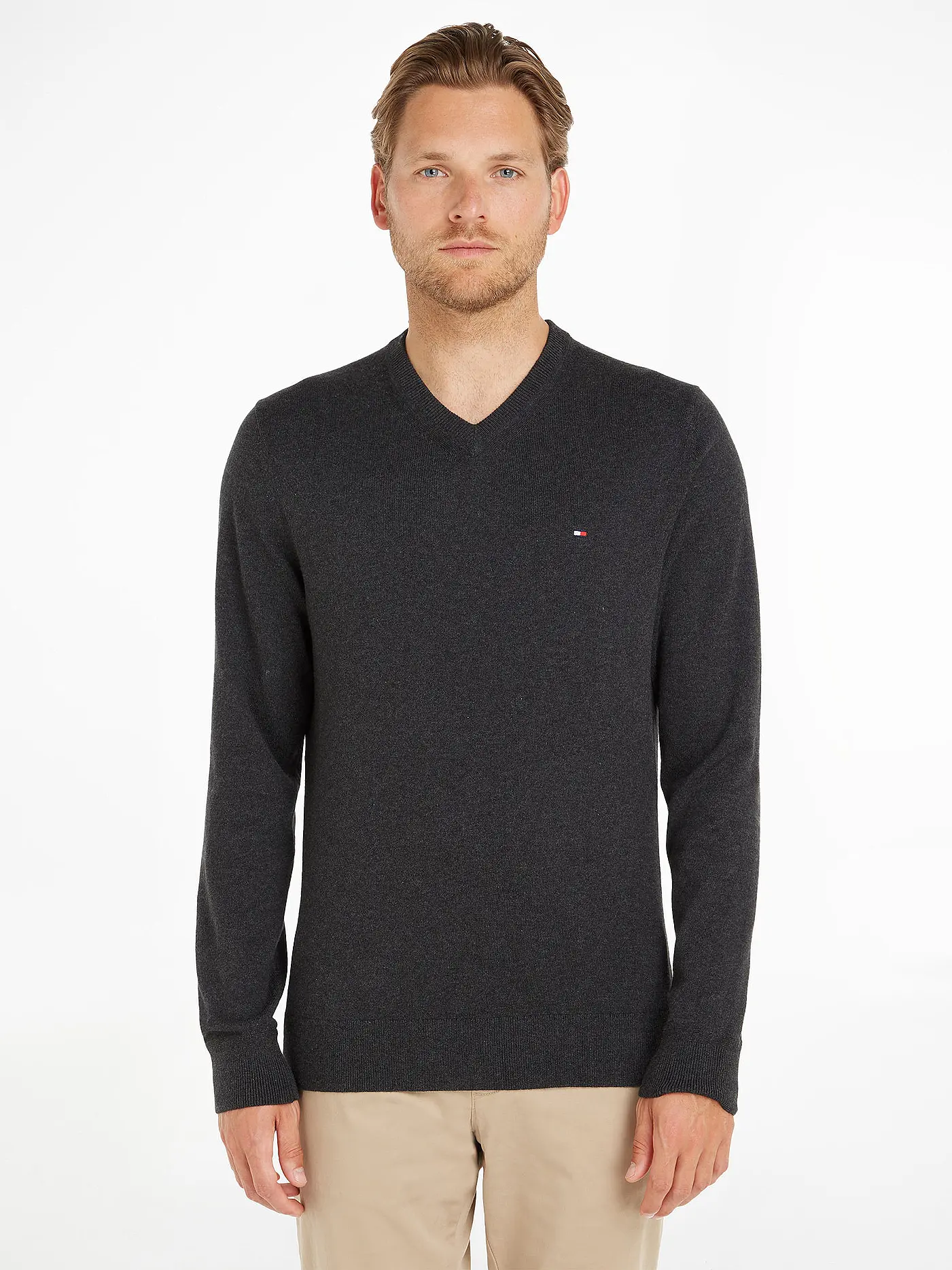TOMMY HILFIGER | Pullover | grau